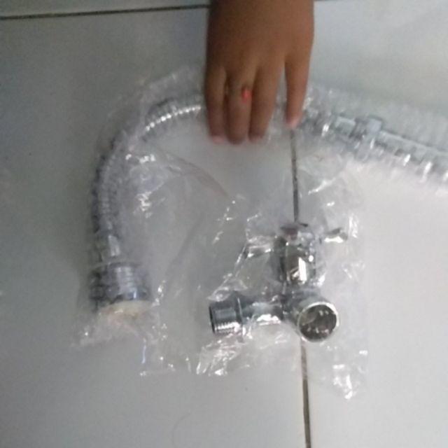 Keran Dapur Flexibel Cuci Piring - Kran Air Full Chrom