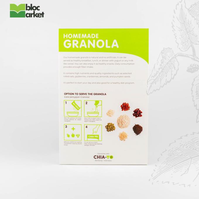 

Discount CHIA-YO GRANOLA DARK CHOCO 500GR