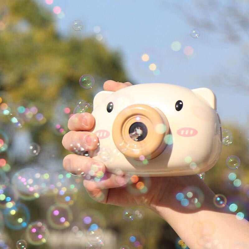 Termurah!! Bubble Camera / Mainan Anak Bubble Kamera Gelembung / Elektrik Bubble Camera Karakter