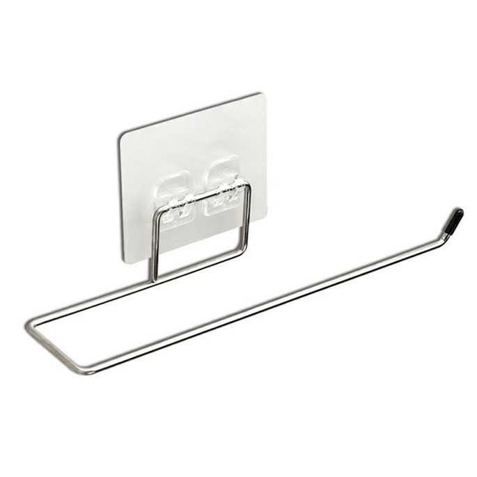 Gantungan Tempat Tisu Towel Rack Stainless Steel - H227 - Silver