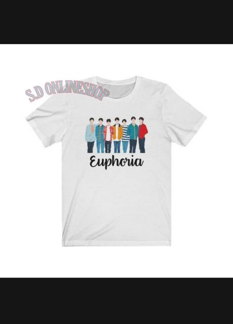 ( BAYAER DITEMAT)  KAOS NTS EUPHORIA FOTO 7 ORANG