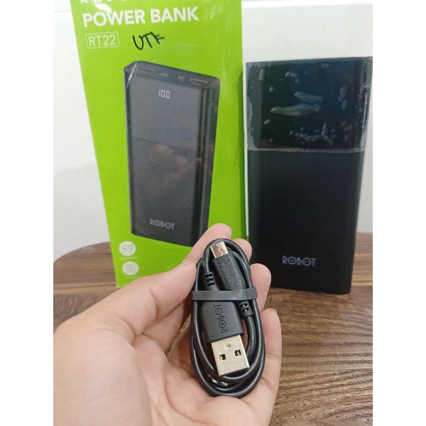 POWERBANK ROBOT RT22 ORIGINAL 20000mAh