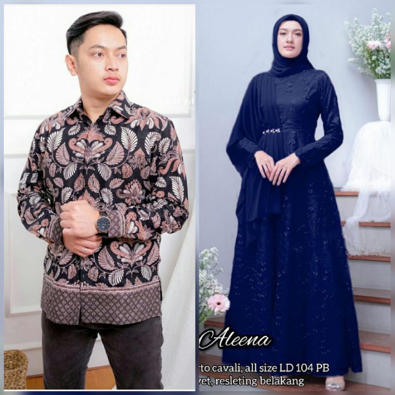 ( NEW ARIVAL ) GAMIS BATIK COUPLE PUTRI MELATI HELEENA