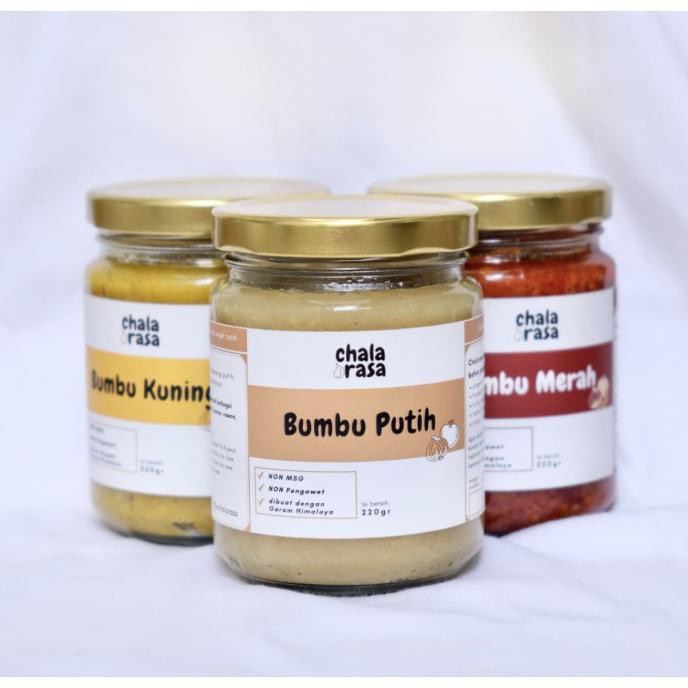 

{BISA COD} Paket Bundling Bumbu Dasar NON MSG Instan Praktis BERGARANSI [Kode 1|Kode 2|Kode 3|Kode
