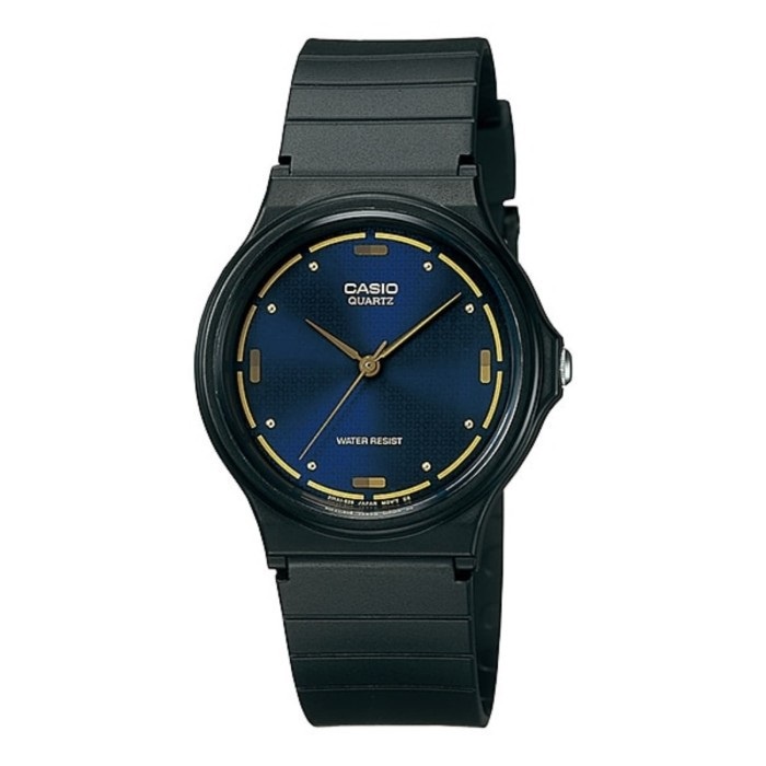 Casio Original MQ-76-1A / MQ76-7A1 9A Jam Tangan Unisex Analog Rubber Karet Hitam