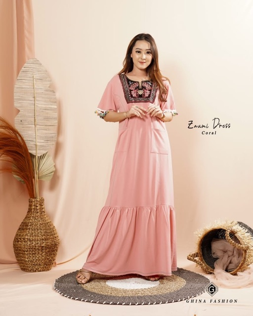 Daster Ghina Zaumy dress