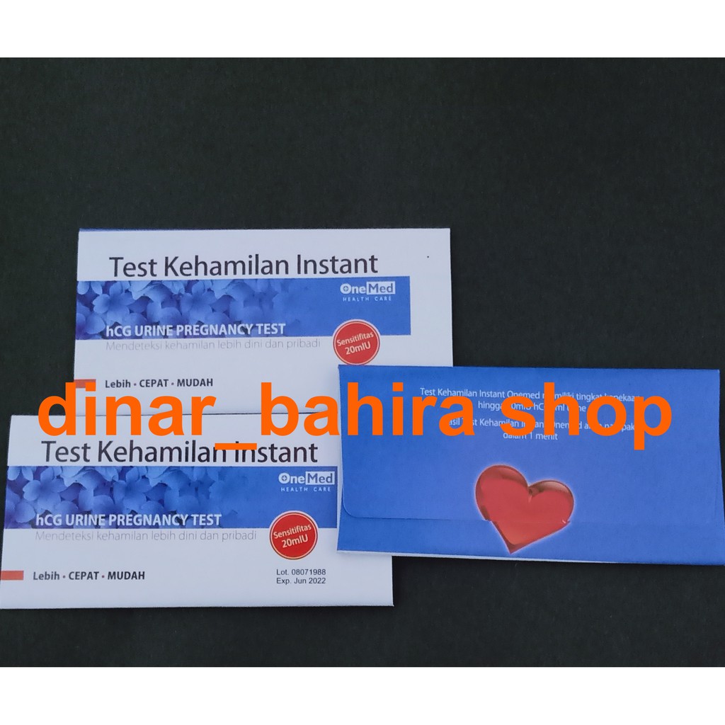Testpack Strip Onemed / Tes Kehamilan / Tes Hamil