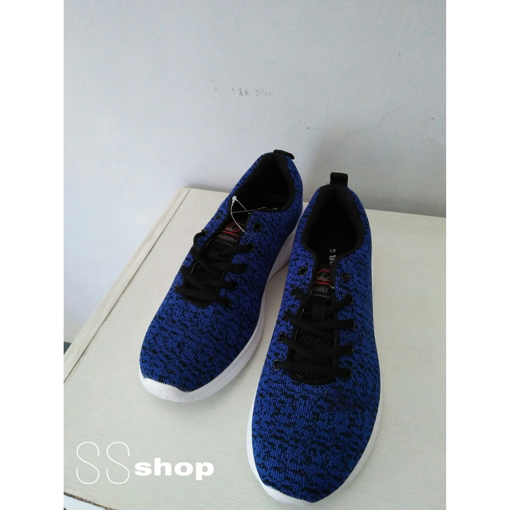 SEPATU BIRU DONGKER KANVAS IMPOR WUKIRA