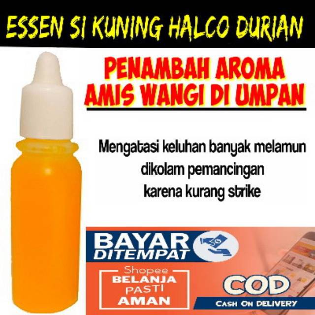 ESSEN JITU IKAN MAS AROMA AMIS WANGI|ESSEN HALCO DURIAN|ESSEN GACOR