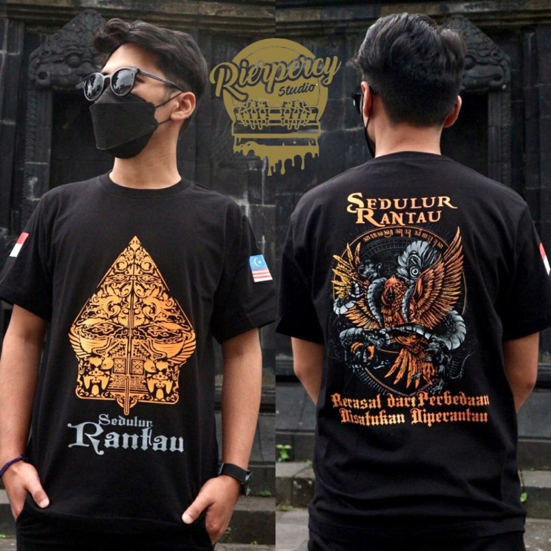 Bossablon - Kaos Sedulur Rantau Indonesia Kaos Anak Rantau Terlaris