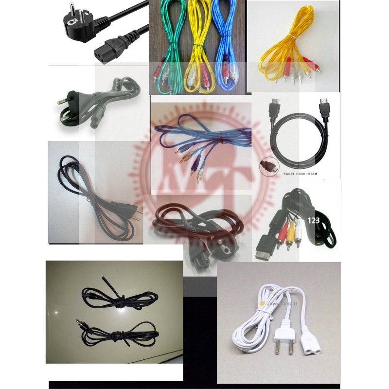 Kabel CPU / Magic Com,Kabel Radio,Jack HP,Kabel Buntung,Kabel RCA,Kabel DVD, Kabel Laptop,Kabel PS,K