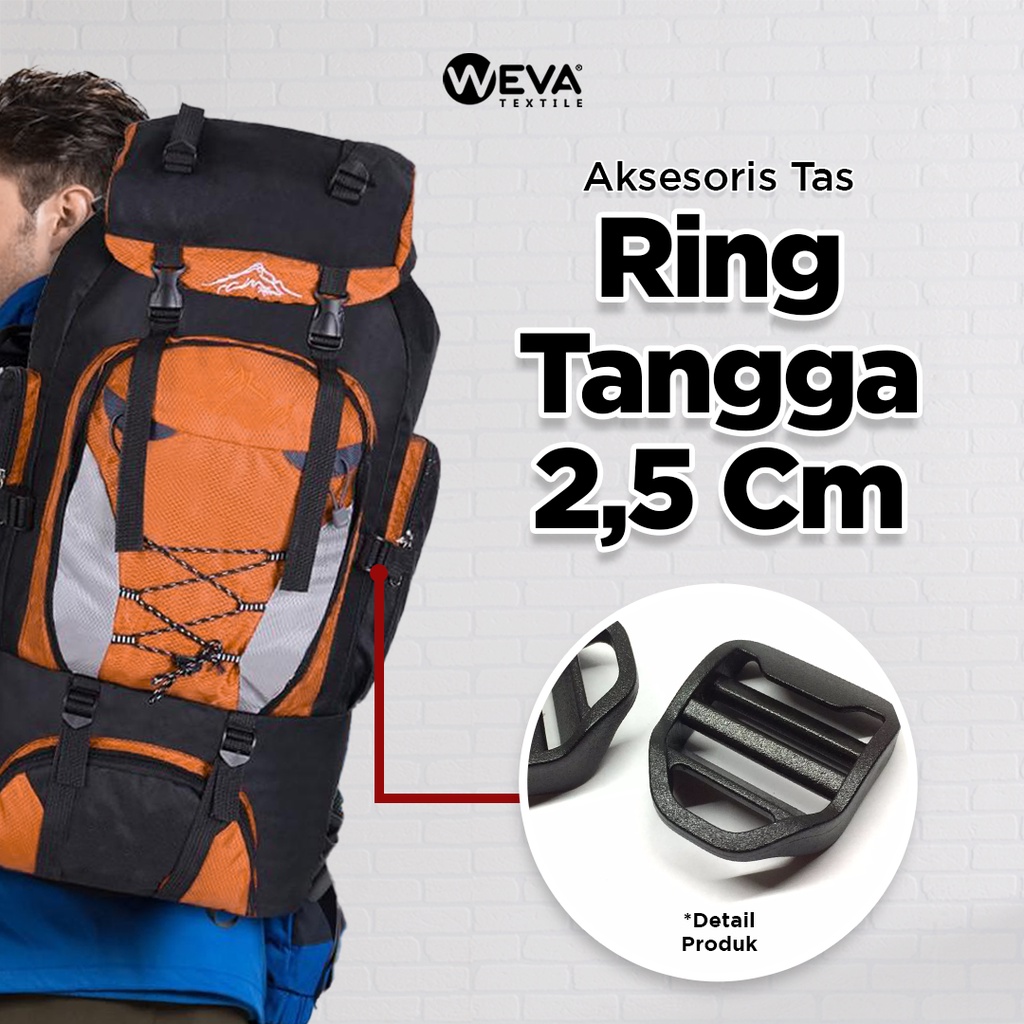 Ring Tangga 2,5cm Gesper Tas Ransel Murah