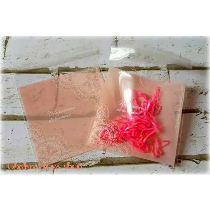 

Plastik bungkus kue- cookies- permen- roti- asesoris- fancy/10x10cm