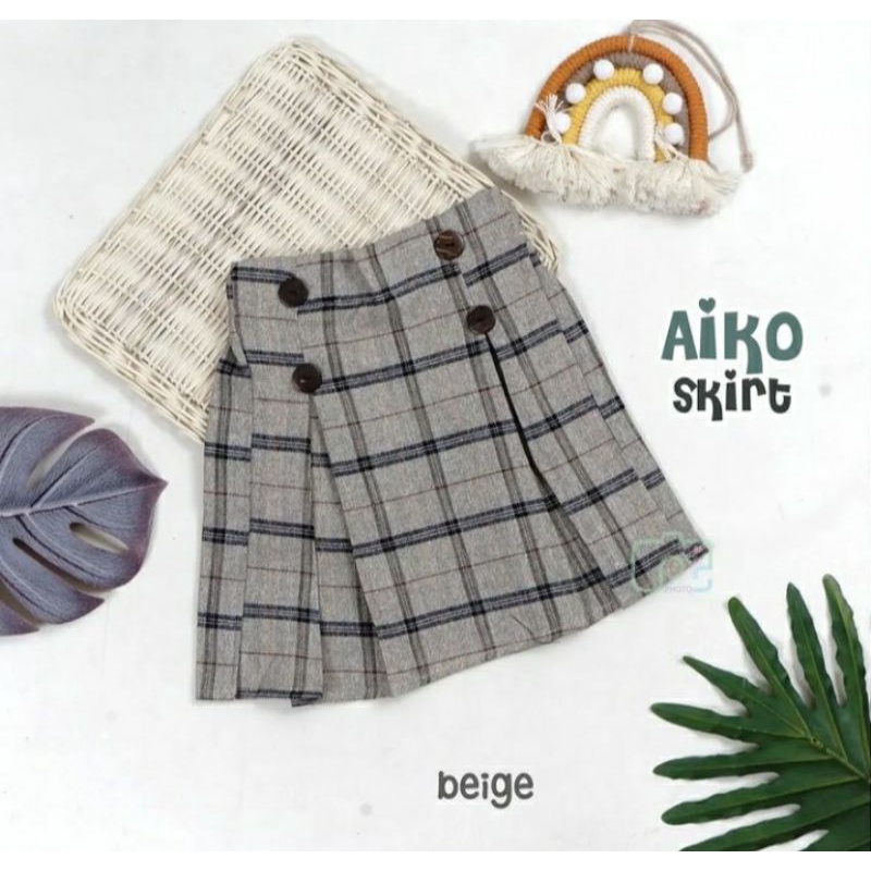 AIKO SKIRT//ROK ANAK PEREMPUAN//ROK PENDEK ANAK