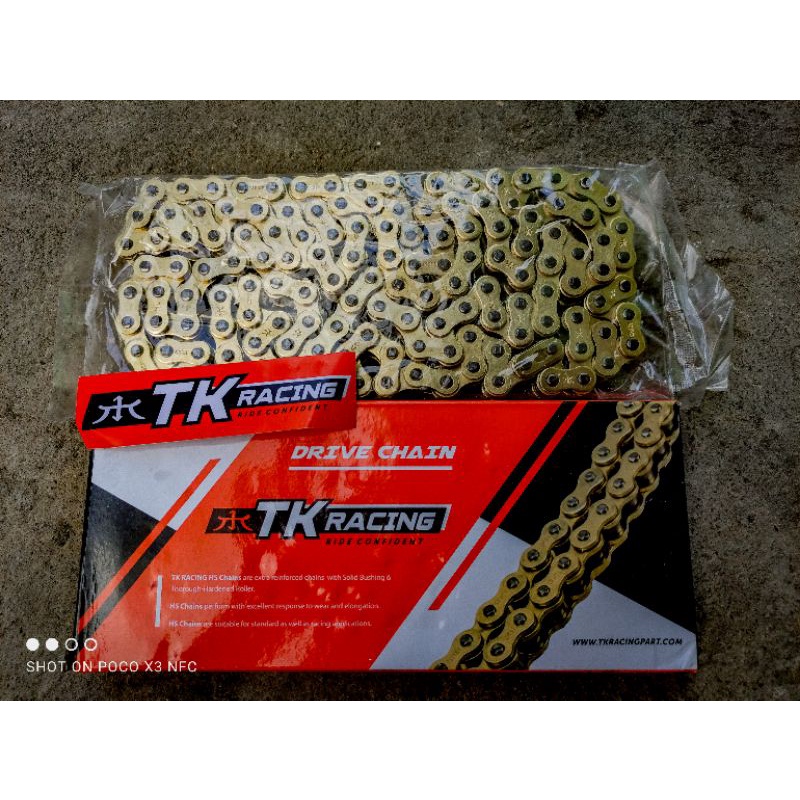 Rantai TK JAPAN 428 HS - 130L Gold