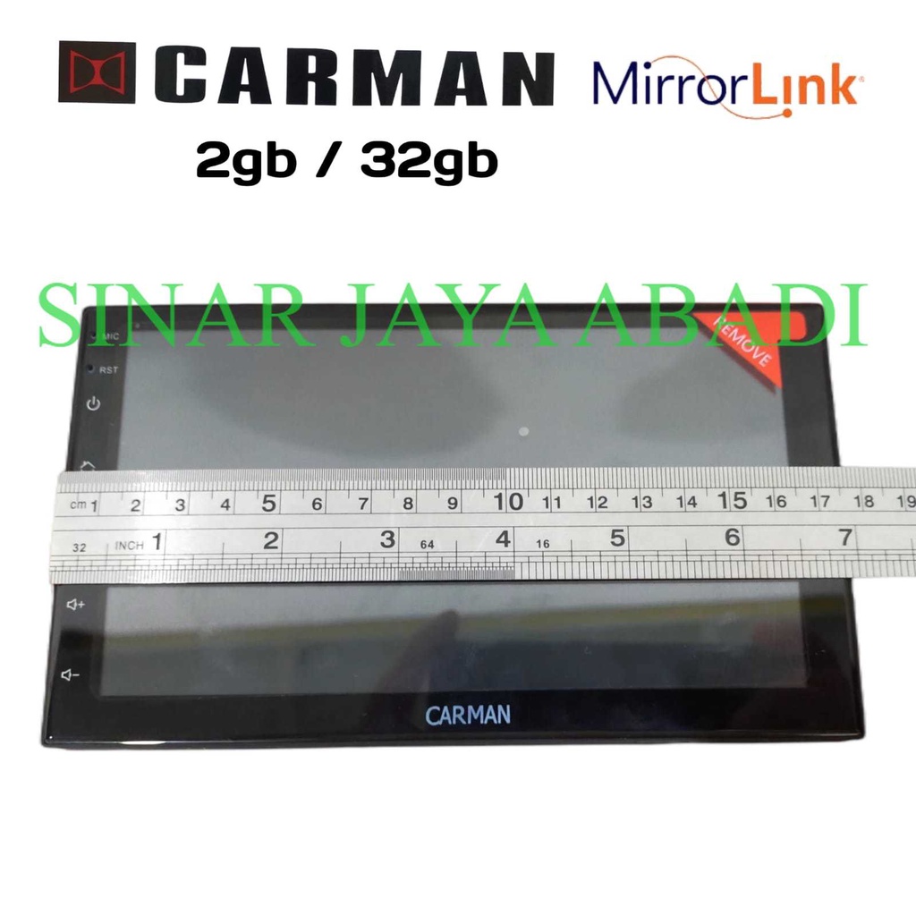 head unit android CARMAN 7 inch 2gb / 32gb