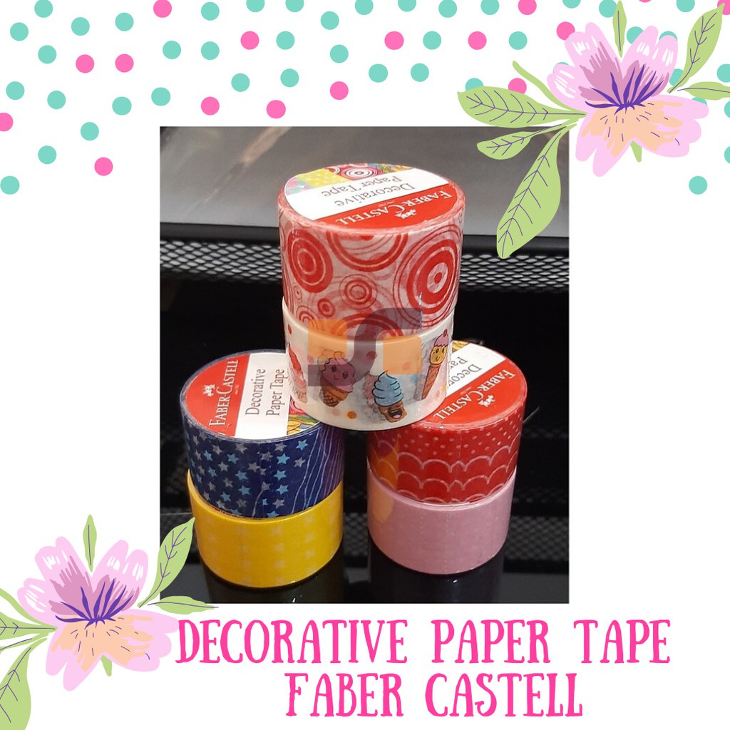 

Decorative Paper Tape Faber Castell