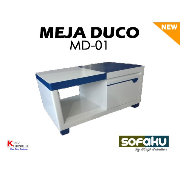 Meja Duco MD-01 - Meja Tamu Minimalis - Meja Ruang Tamu Duco Japandi
