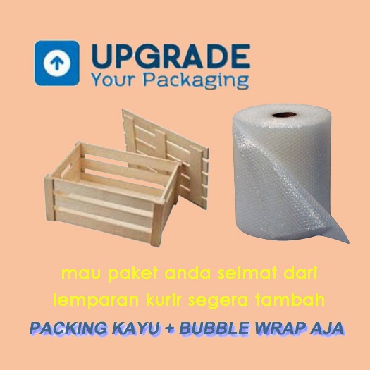 Packing Peti Kayu &amp; Bubble wrap pengaman pigora dll