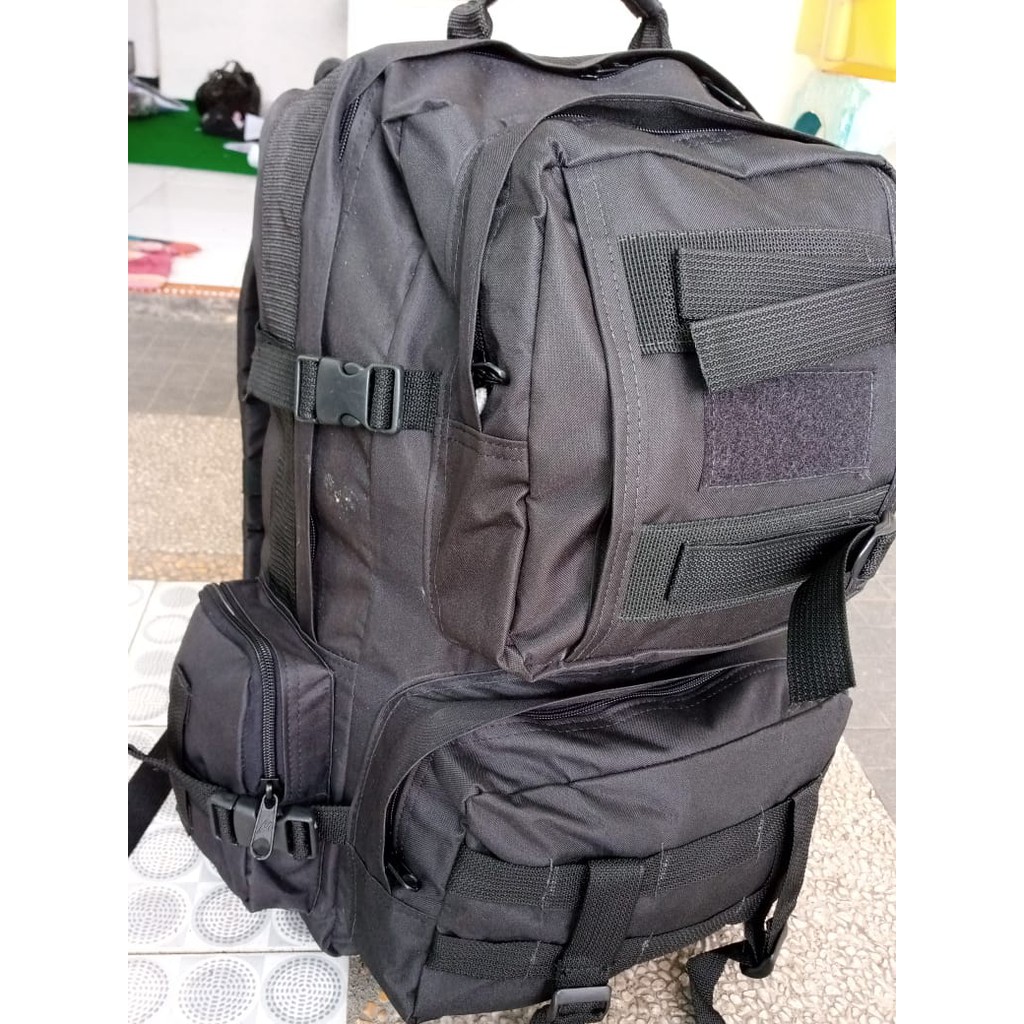 Tictac  [ORIGINAL] Tas Militer Tactical Ransel Punggung Backpack Army Laptop Militer TNI Polisi