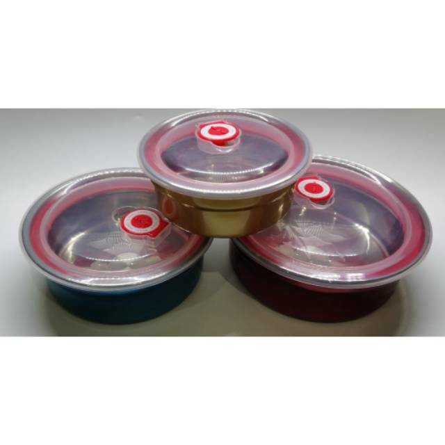 Jeho Food Container / Rantang Stainless / Container Stainless / Lunch Box Warna/i