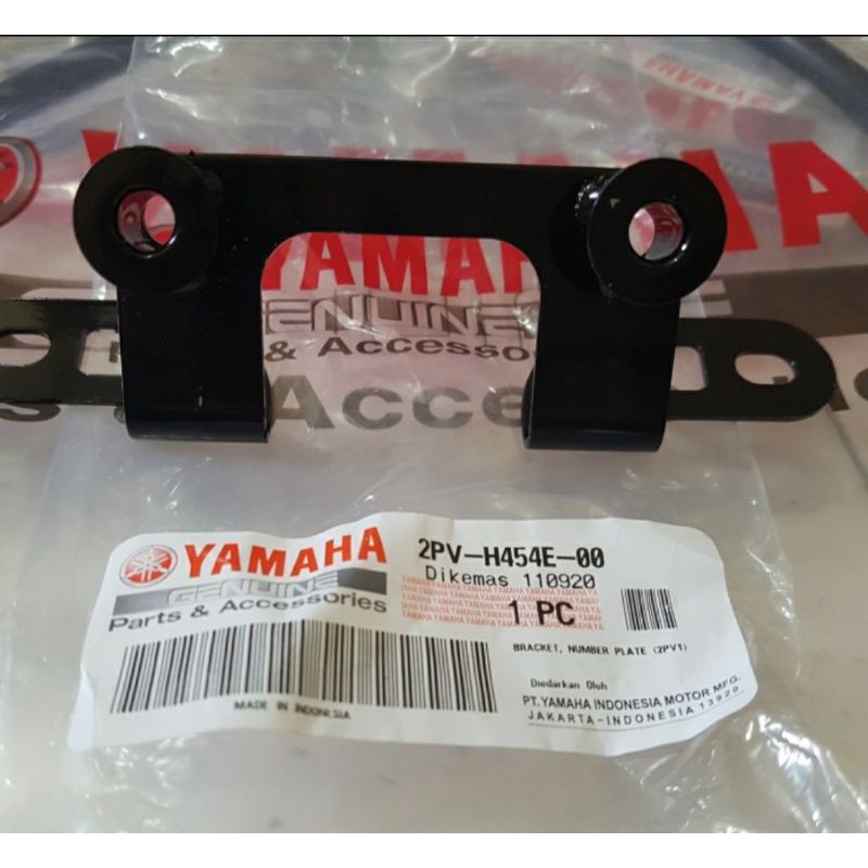 DUDUKAN PLAT NOMOR JUPITER MX KING ASLI ORI YAMAHA 2PV H454E 00