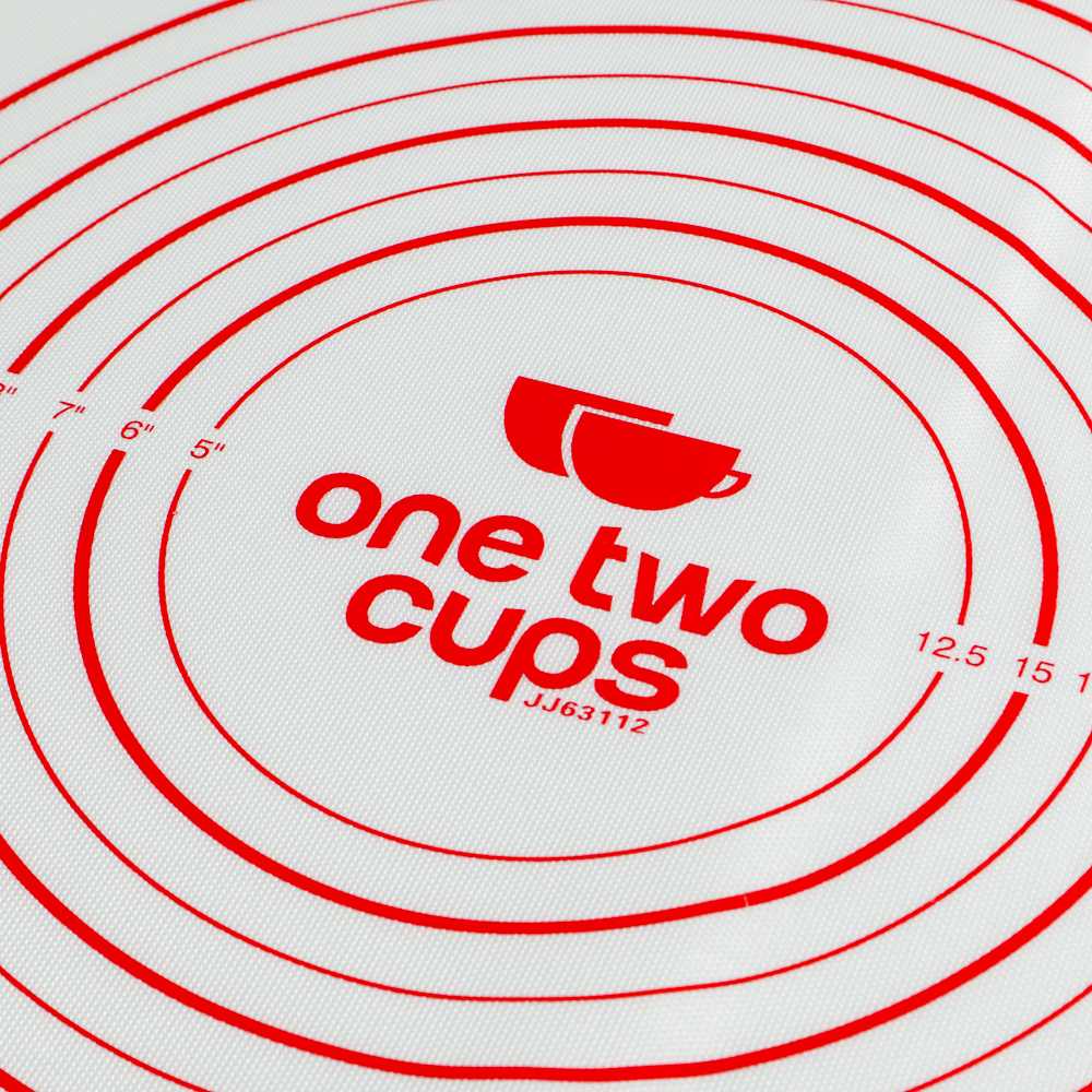 TD-AI One Two Cups Silicone Mat Alas Adonan Pizza Martabak 40x60CM - JJ63112