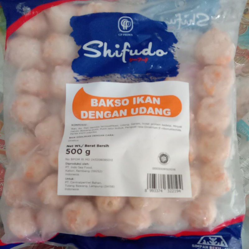 

Shifudo Bakso Udang 500gr