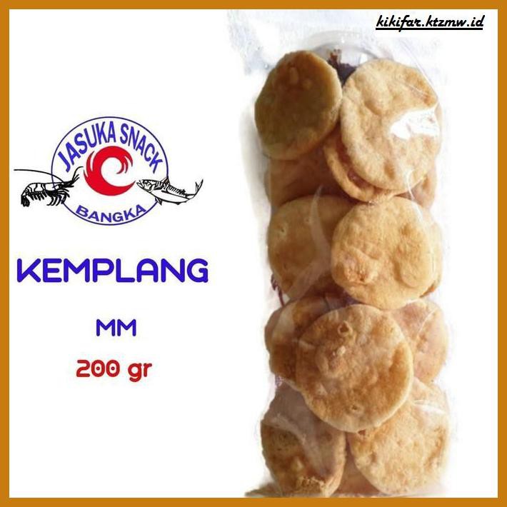 

Makanan-Kering- Kerupuk Kemplang Panggang Cap Mm 200Gr (Besar) / Makanan Khas Bangka -Aneka.