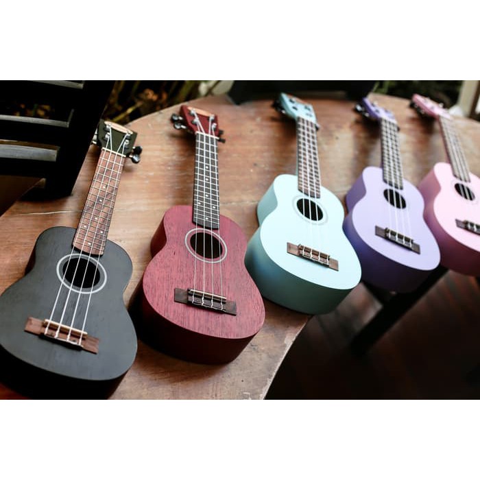 ukulele makoa premium quality soprano 21inch - Biru Muda