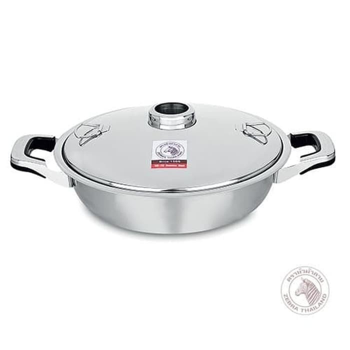 Panci Shabu Juanlo Hotpot Stainless Steel Zebra 28cm Original