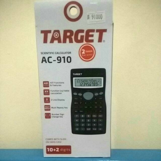 

Kalkulator Scientific Target AC-910