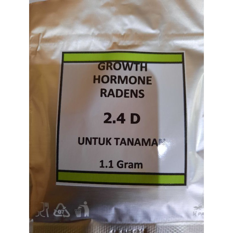 2.4 D ( 2,4 Diclorophenoxyacetic acid ) Two Four D Hormon ZPT Pupuk Tanaman