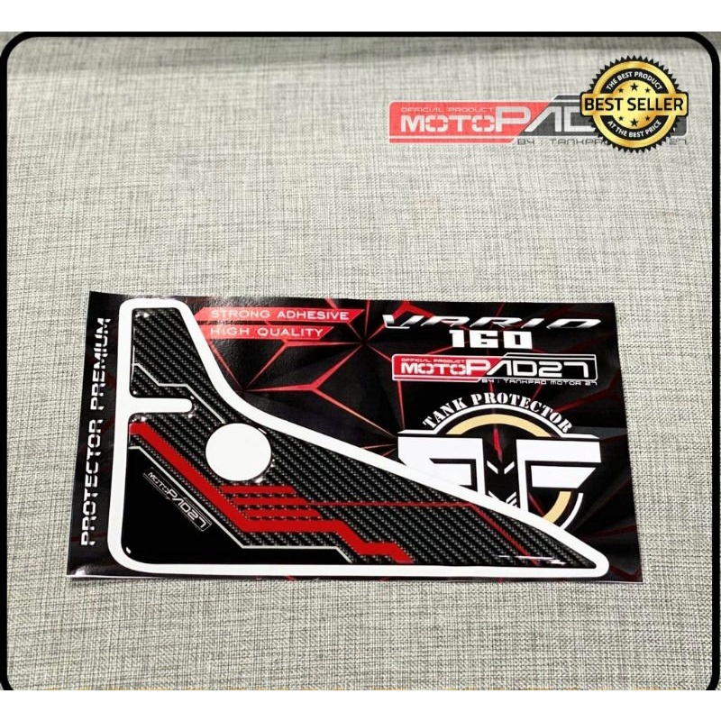 Motopad27 Stiker Vario 160 Resin timbul Cover Knalpot Aksesoris Honda New VARIO 160 2022