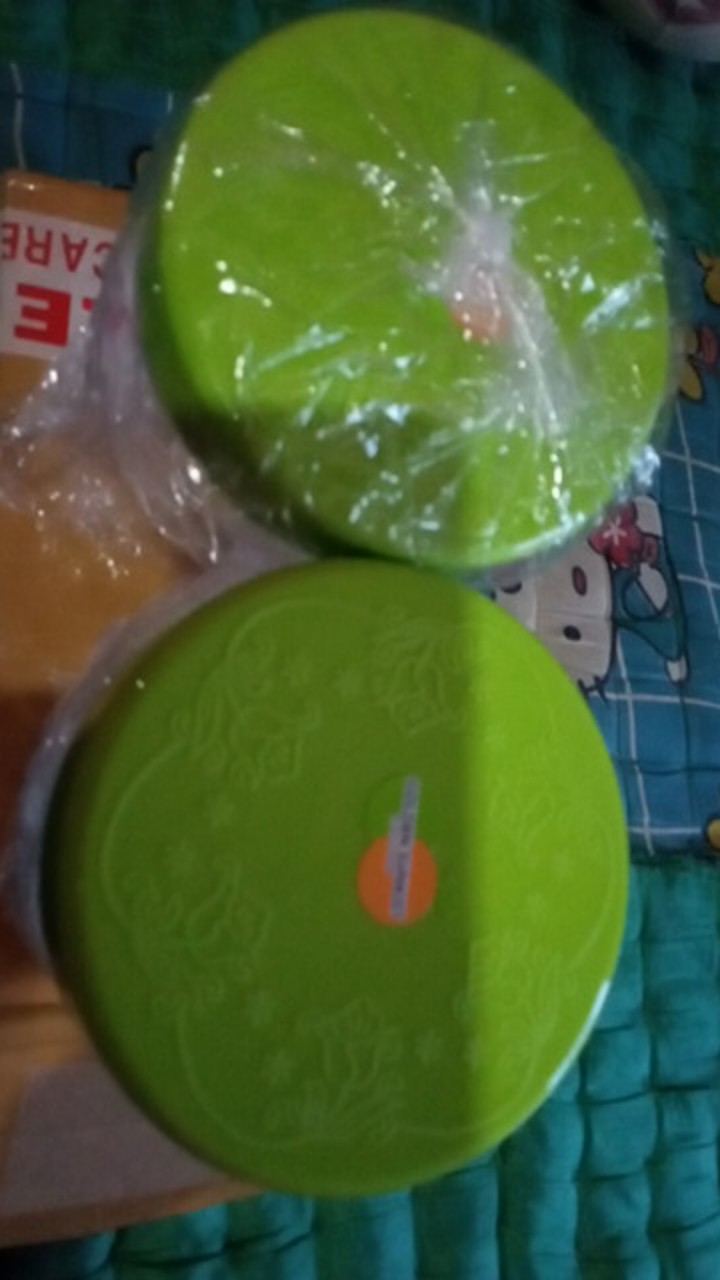 Rumah Gracia - Toples Plastik Bulat Golden Sunkist