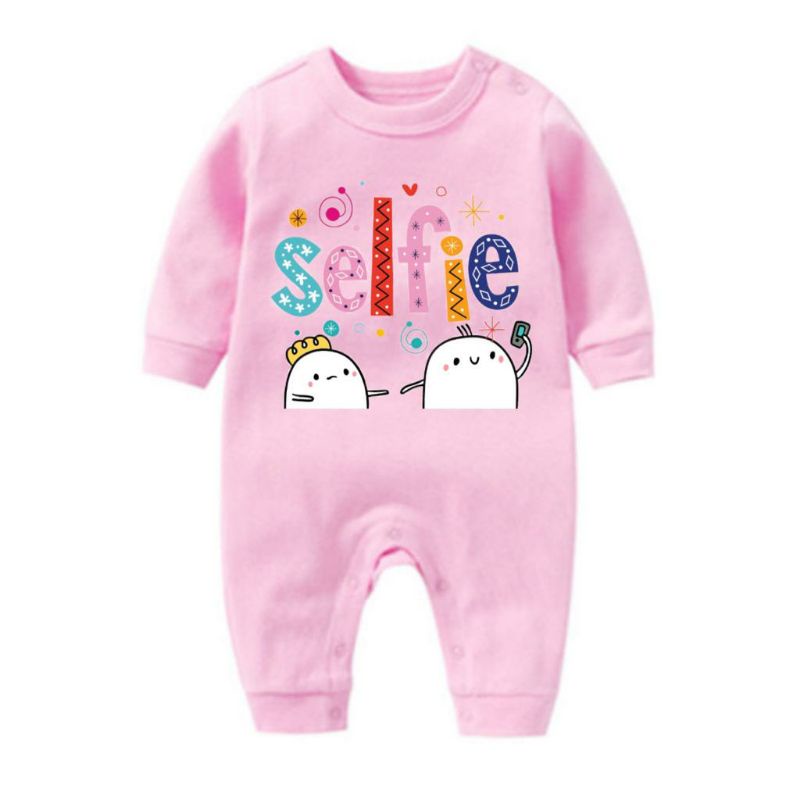 Sleepsuit baby bermotif SNI