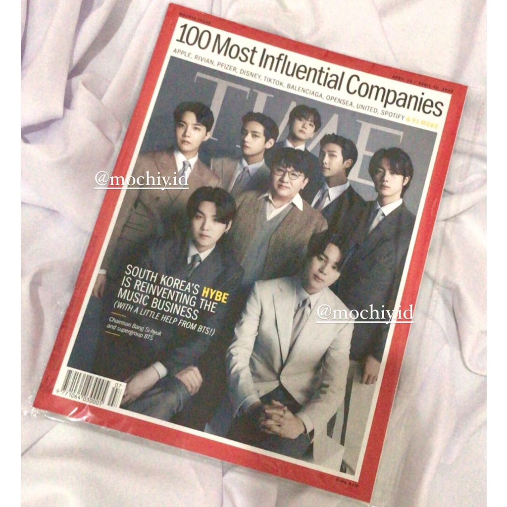 [READY STOCK] BTS TIME Magazine 2022 / Majalah TIME BTS