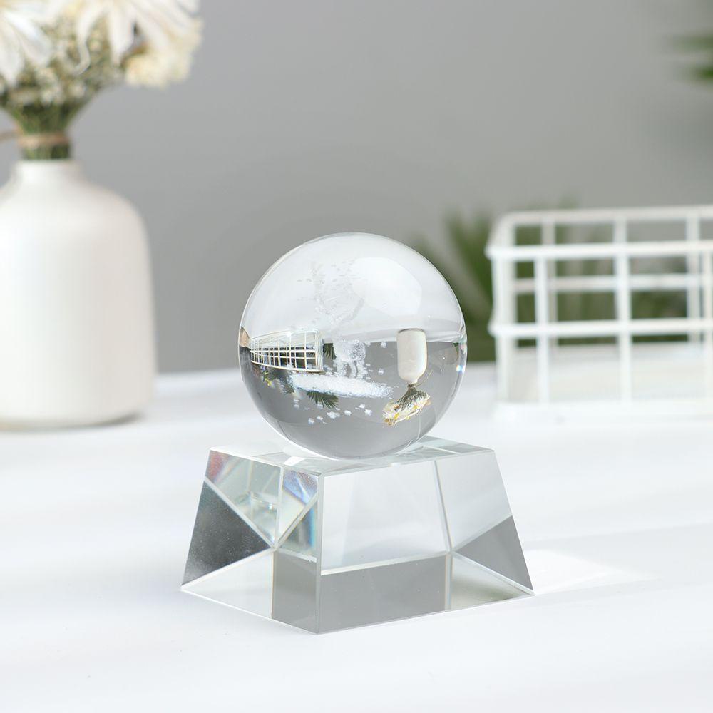 Populer Bola Kristal Dasar DIY Ornamen Properti Fotografi Crystal Ball Holder