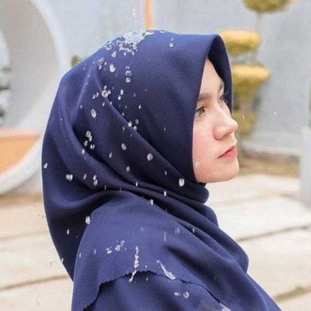 SQUARE VOAL LASER CUT CANTIKA WATERPROOF BY MELIAA / SEGIEMPAT POLOS WATERSPLASH