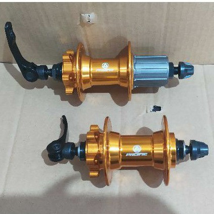 Hub freehub 32 hole Pacific B407 Bearing Jangkrik / hub 32h 32hole Sepeda lipat seli mtb mini