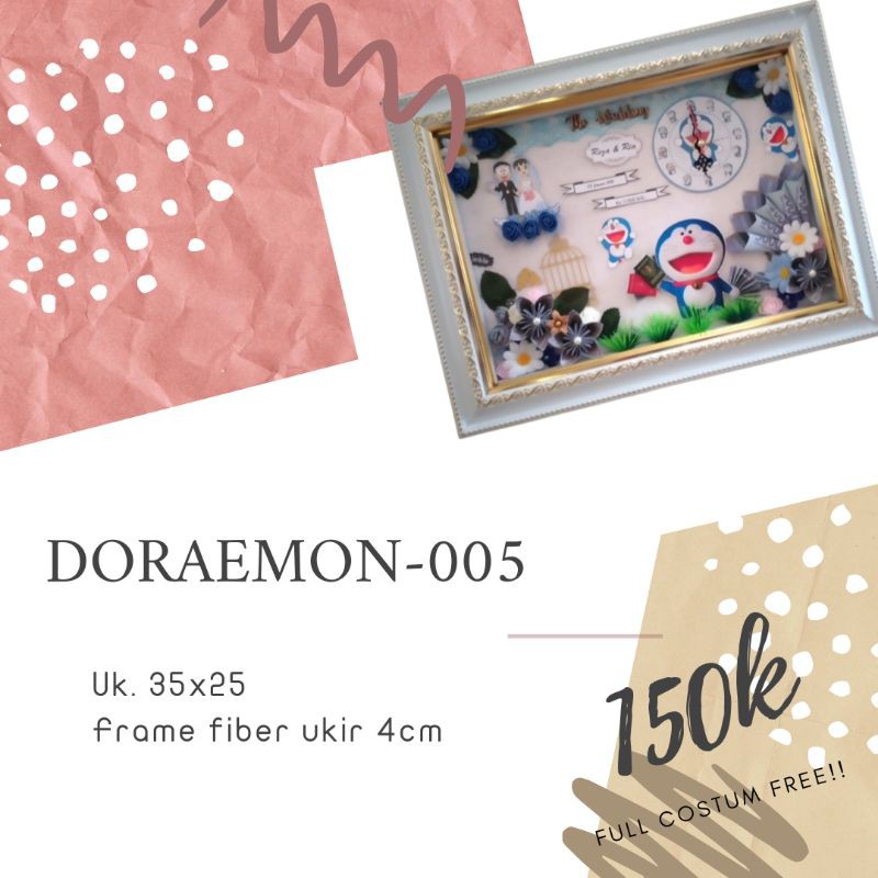 MAHAR DORAEMON || MAHAR COSTUM DORAEMON || MAHAR PERNIKAHAN JAM l