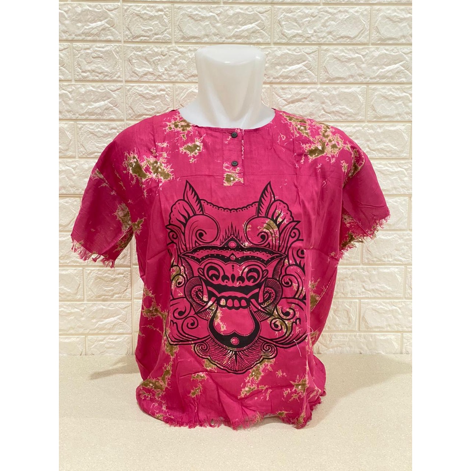 BAJU BALI BARONG ACAK DASAR WARNA ALL SZ