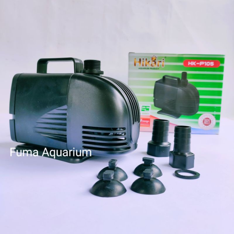 Pompa Celup HIKARI 105 HK-P105 Pompa Kolam Aquarium Hidroponik Waterfall Power Head Submersible Pump