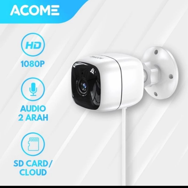 ACOME APC04 CCTV FULL HD 1080 IP WiFi Camera Outdoor ORIGINAL