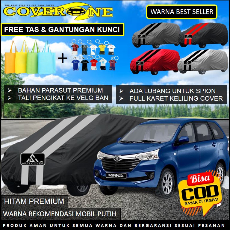 Selimut Sarung Body Cover Mobil Avanza Xenia / Mantel Penutup Mobil Avanza Xenia / Cover Mobil Outdoor Indoor / Selimut Mobil / Sarung Mobil / Cover Mobil Waterproof Anti Air Free Pengikat Ban