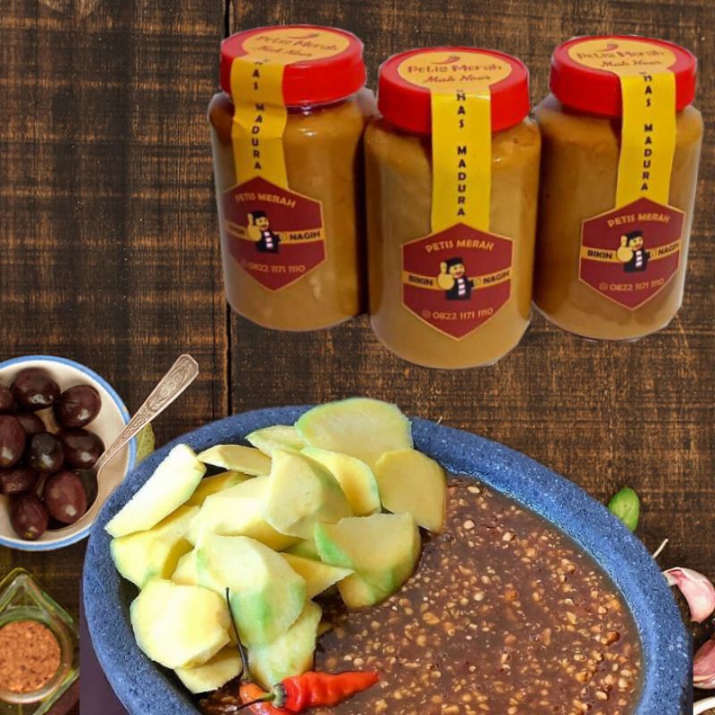 

petis merah asli madura 380gr