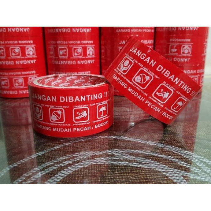 

WAJIB PUNYA INI BUAT PACKING LAKBAN FRAGILE WARNA MERAH MURAAAh