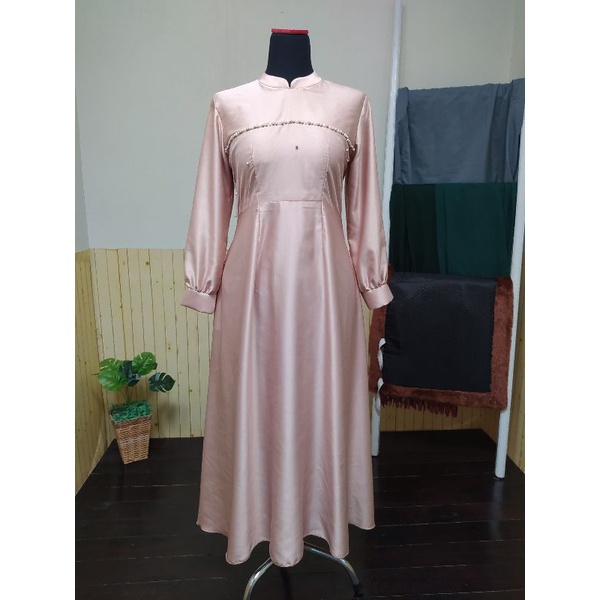 gamis semi borkat/ gamis borkat muslimah