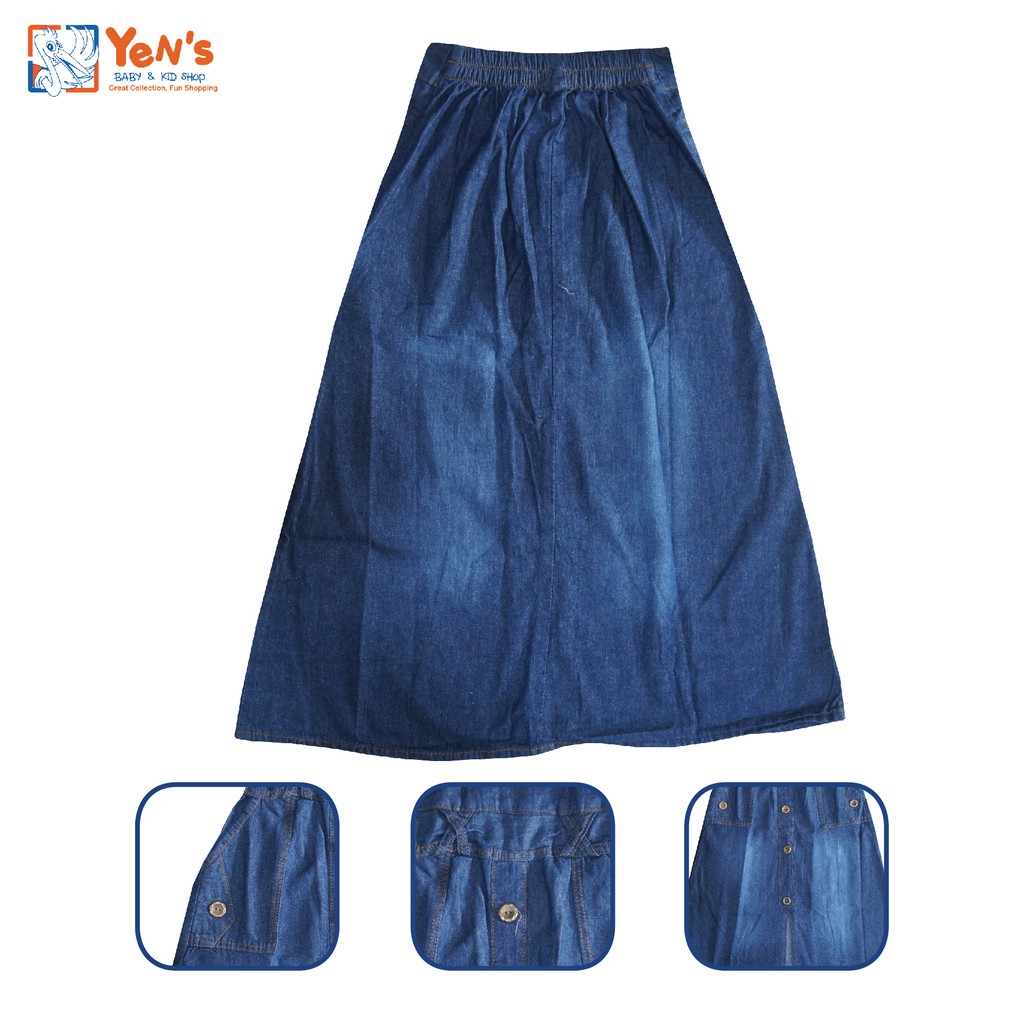 Little Miss Style Rok Jeans Panjang Anak Perempuan