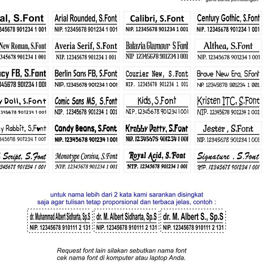 

〔DVXS〕 Stempel Nama Flash Mini 10x30mm Cap Nama Dokter Bidan Perawat Apoteker Jabatan HP Free Custom